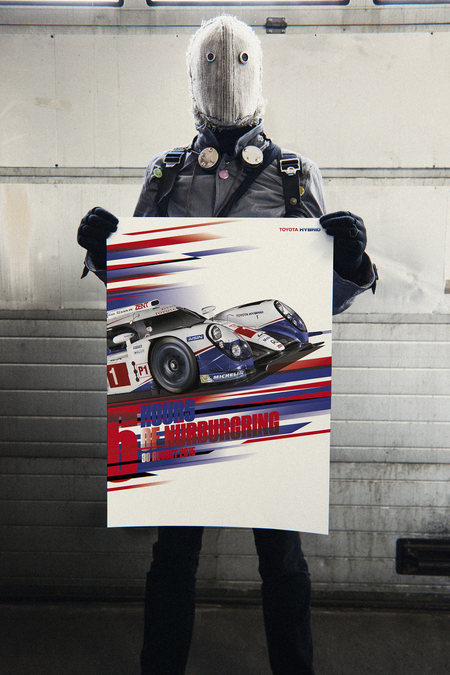 Toyota. WEC Racing Posters. 4